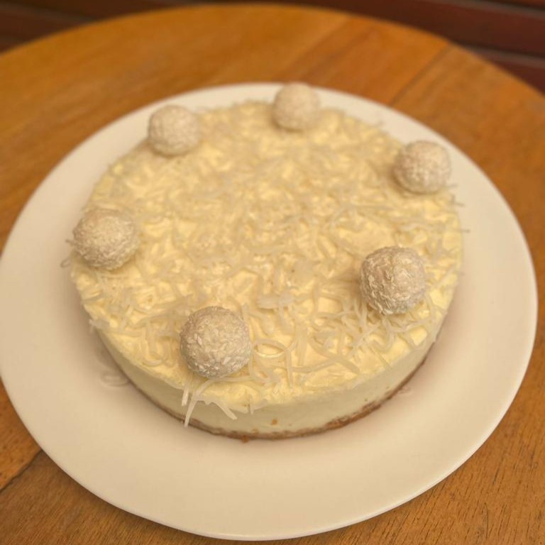 CHEESECAKE RAFFAELLO - Doce Friday