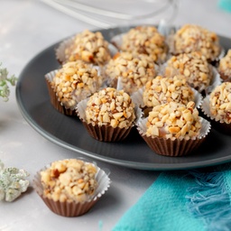 BRIGADEIRO DE NUTELLA COM AVELÃS