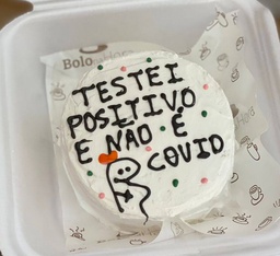 BENTÔ CAKE TESTEI POSITIVO